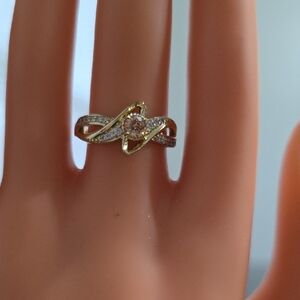 Gold Filled and Silver Women's Ring